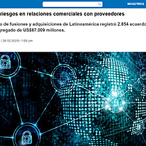 Anticipa riesgos en relaciones comerciales con proveedores